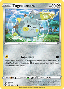 Togedemaru Silver Tempest 127/195