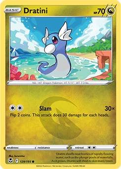 Dratini Silver Tempest 129/195