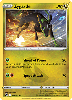 Zygarde Silver Tempest 134/195
