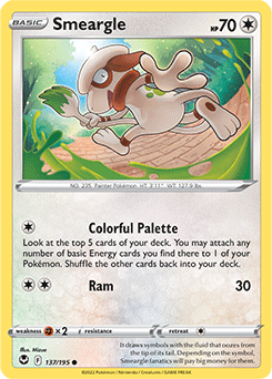 Smeargle Silver Tempest 137/195