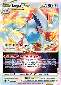 Lugia VSTAR Silver Tempest 139/195