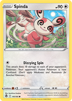 Spinda Silver Tempest 141/195