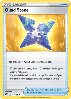 Quad Stone Silver Tempest 163/195