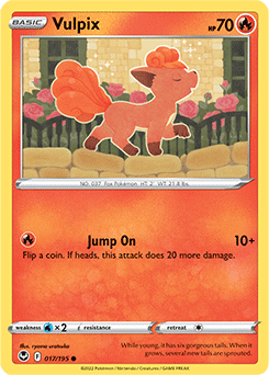 Vulpix Silver Tempest 17/195