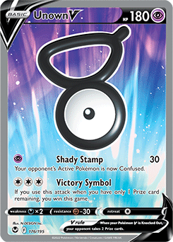 Unown V Silver Tempest 176/195