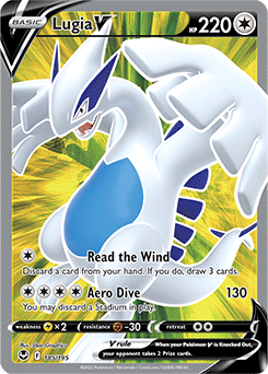 Lugia V Silver Tempest 185/195