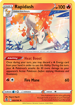 Rapidash Silver Tempest 22/195