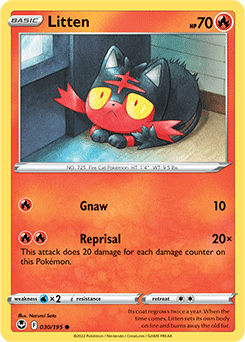 Litten Silver Tempest 30/195