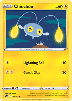 Chinchou Silver Tempest 51/195