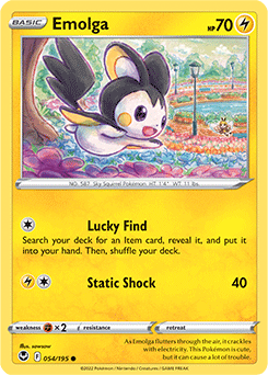 Emolga Silver Tempest 54/195