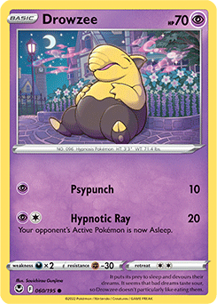 Drowzee Silver Tempest 60/195