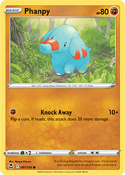 Phanpy Silver Tempest 91/195