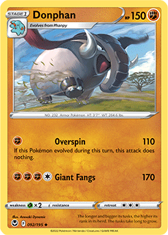 Donphan Silver Tempest 92/195