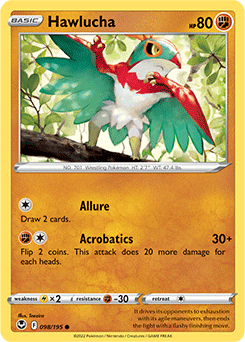 Hawlucha Silver Tempest 98/195
