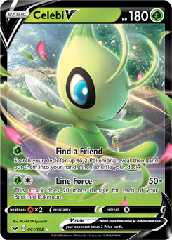 Celebi V Sword & Shield 1/202