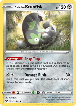 Galarian Stunfisk Sword & Shield 132/202
