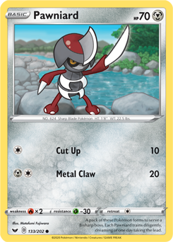 Pawniard Sword & Shield 133/202
