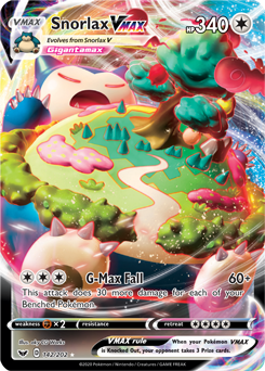 Snorlax VMAX Sword & Shield 142/202