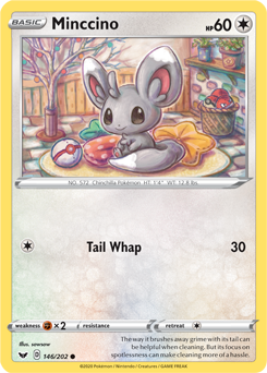 Minccino Sword & Shield 146/202