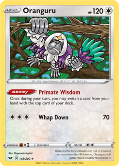 Oranguru Sword & Shield 148/202
