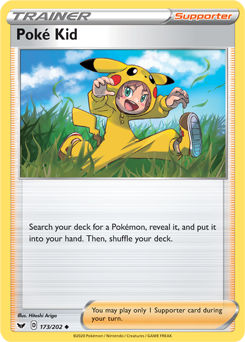 Poké Kid Sword & Shield 173/202