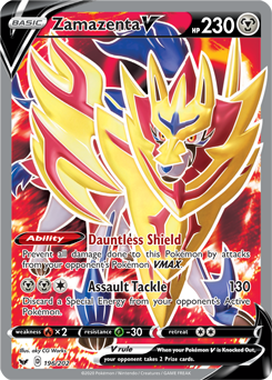 Zamazenta V Sword & Shield 196/202