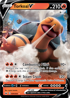 Torkoal V Sword & Shield 24/202
