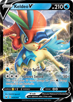 Keldeo V Sword & Shield 53/202
