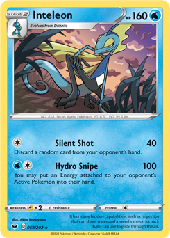 Inteleon Sword & Shield 59/202