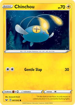 Chinchou Sword & Shield 67/202