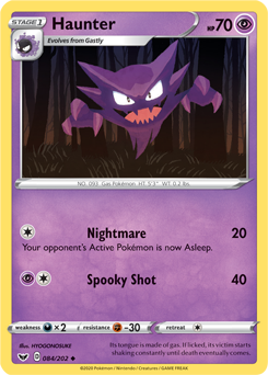 Haunter Sword & Shield 84/202