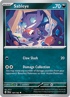 Sableye Temporal Forces 107/162