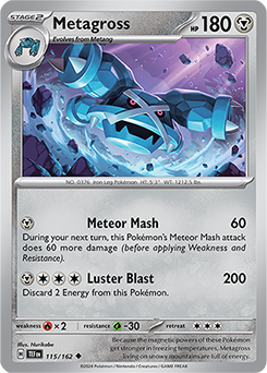 Metagross Temporal Forces 115/162
