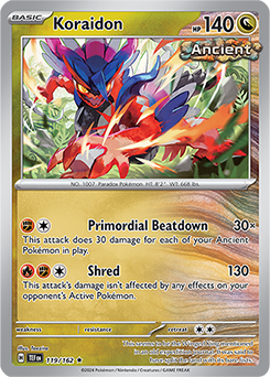 Koraidon Temporal Forces 119/162