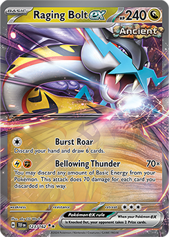 Raging Bolt EX Temporal Forces 123/162