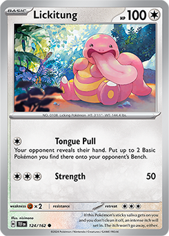 Lickitung Temporal Forces 124/162