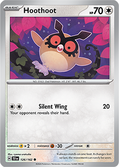 Hoothoot Temporal Forces 126/162