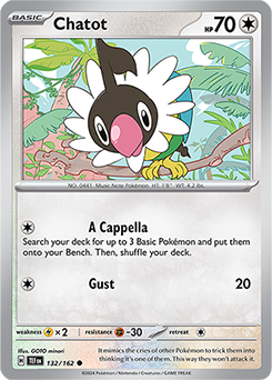 Chatot Temporal Forces 132/162
