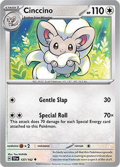 Cinccino Temporal Forces 137/162