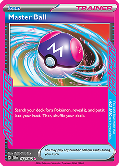 Master Ball Temporal Forces 153/162