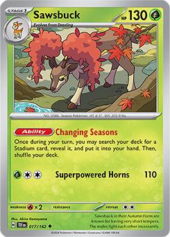 Sawsbuck Temporal Forces 17/162