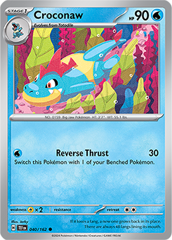 Croconaw Temporal Forces 40/162