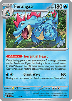 Feraligatr Temporal Forces 41/162