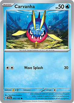 Carvanha Temporal Forces 42/162