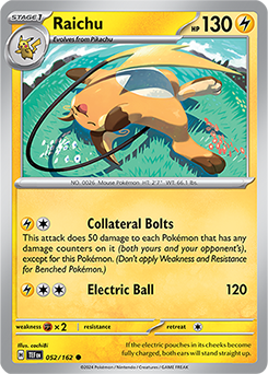Raichu Temporal Forces 52/162