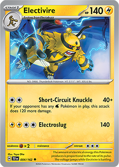 Electivire Temporal Forces 54/162