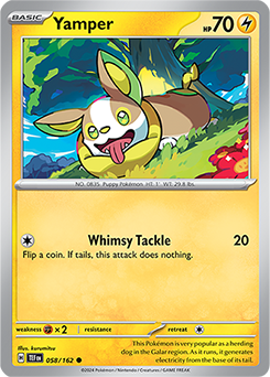 Yamper Temporal Forces 58/162