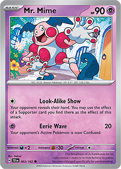 Mr. Mime Temporal Forces 63/162