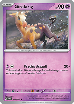 Girafarig Temporal Forces 66/162