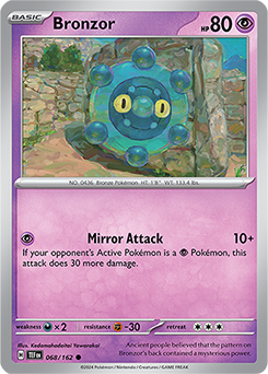 Bronzor Temporal Forces 68/162